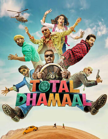 Total Dhamaal (2019) Hindi 480p DVDRip x264 400MB Movie Download