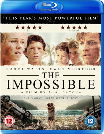 The Impossible 2012 Dual Audio Hindi ORG 1080p 720p 480p BluRay x264 ESubs Full Movie Download