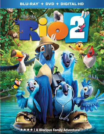 Rio 2 (2014) Dual Audio Hindi 720p BluRay x264 850MB ESubs Movie Download