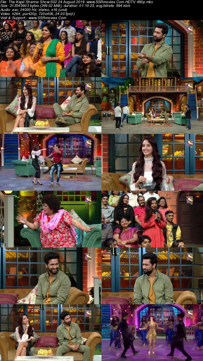 The Kapil Sharma Show S02 24 August 2019 Full Show Download HDTV HDRip 480p