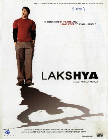 Lakshya (2004) Hindi 480p DVDRip x264 500MB Movie Download