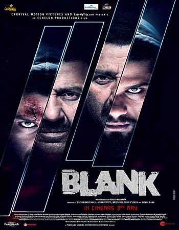 Blank (2019) Hindi 480p HDRip x264 300MB ESubs Movie Download