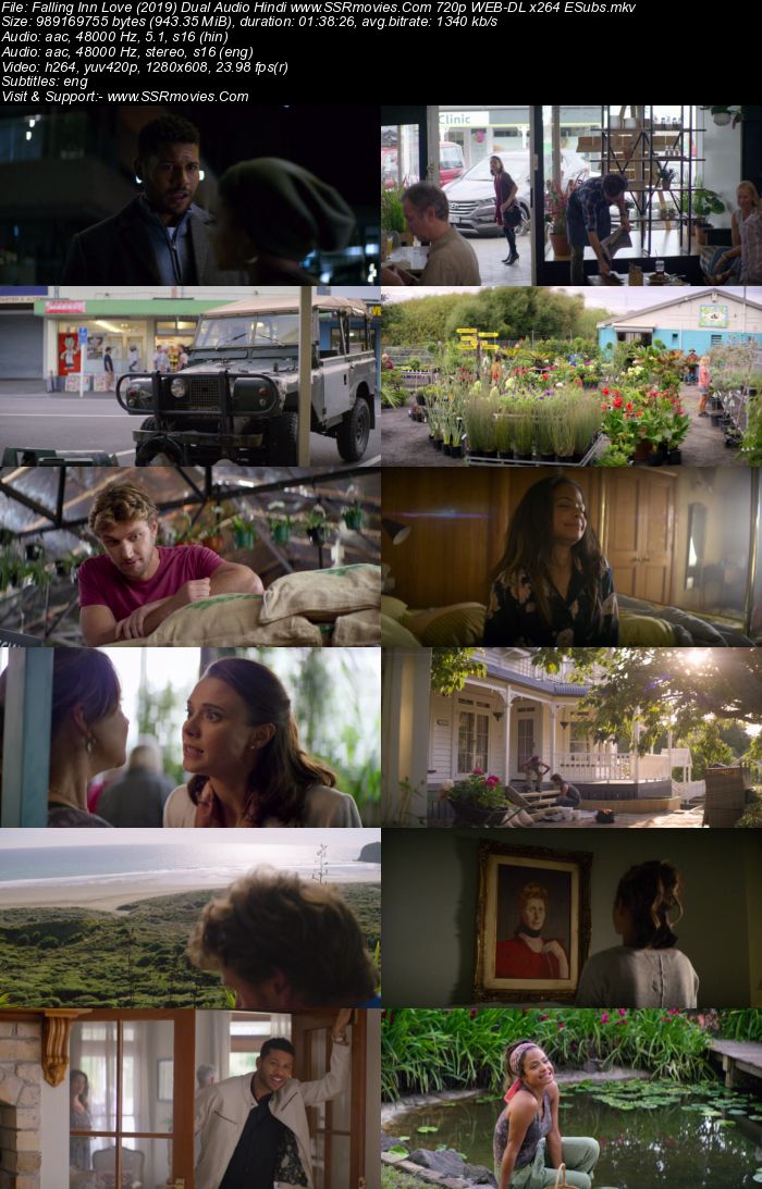 Falling Inn Love (2019) Dual Audio Hindi 720p BluRay 900MB ESubs Movie Download