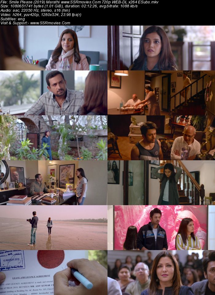 Smile Please (2019) Marathi 720p WEB-DL x264 1GB ESubs Movie Download