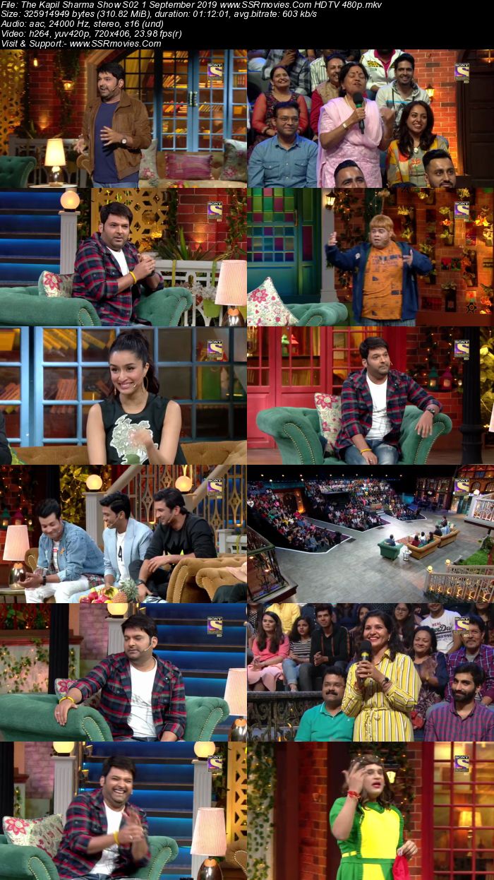 The Kapil Sharma Show S02 1 September 2019 Full Show Download HDTV HDRip 480p