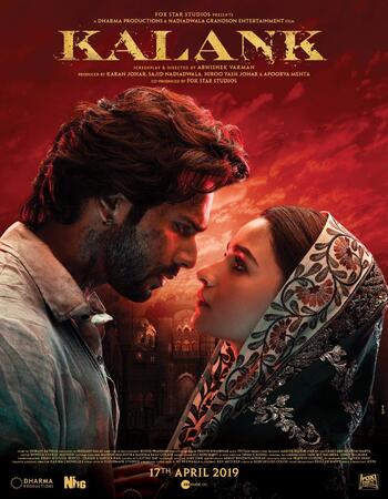 Kalank (2019) Hindi 480p DVDRip x264 500MB Movie Download