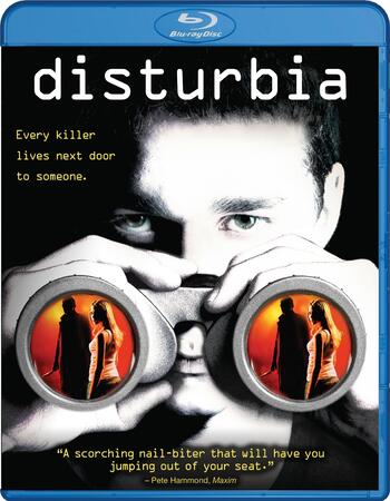 Disturbia (2007) Dual Audio Hindi 720p BluRay x264 900MB ESubs Movie Download