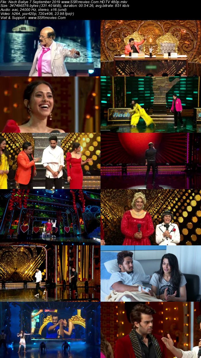 Nach Baliye 7 September 2019 HDTV 480p Full Show Download