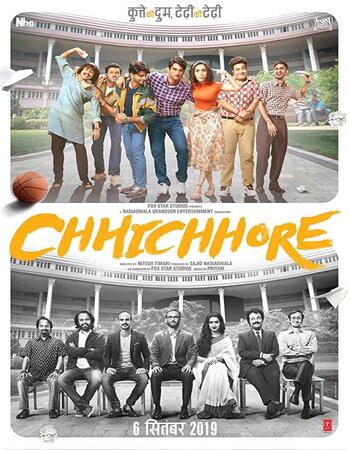 Chhichhore (2019) Hindi 480p WEB-DL x264 450MB Full Movie Download