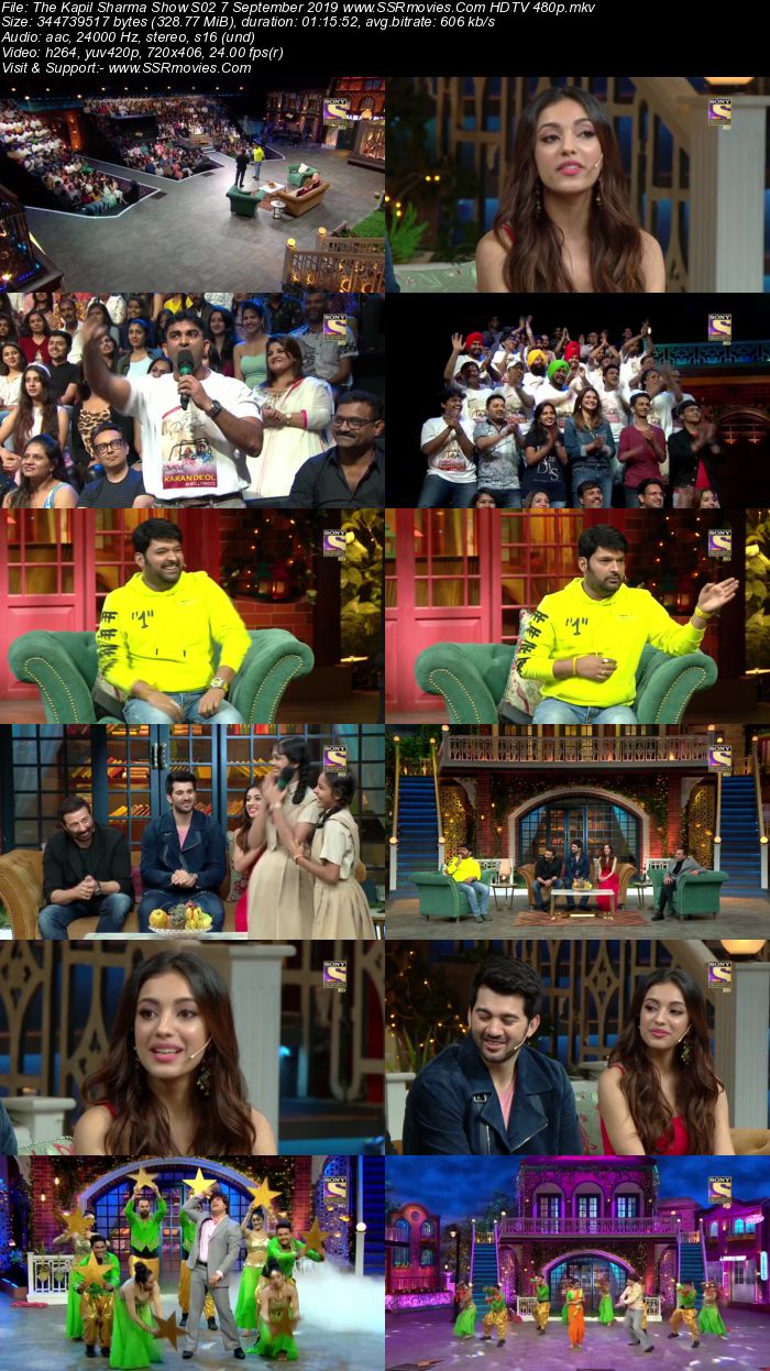 The Kapil Sharma Show S02 7 September 2019 Full Show Download HDTV HDRip 480p