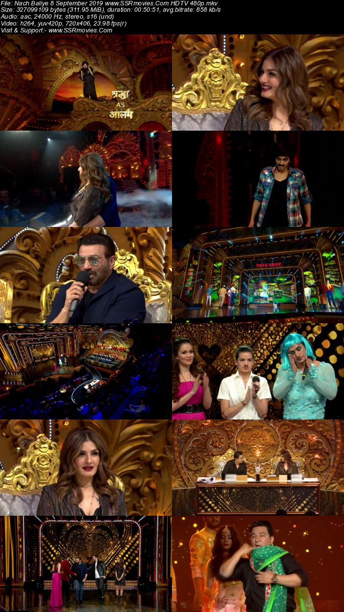 Nach Baliye 8 September 2019 HDTV 480p Full Show Download