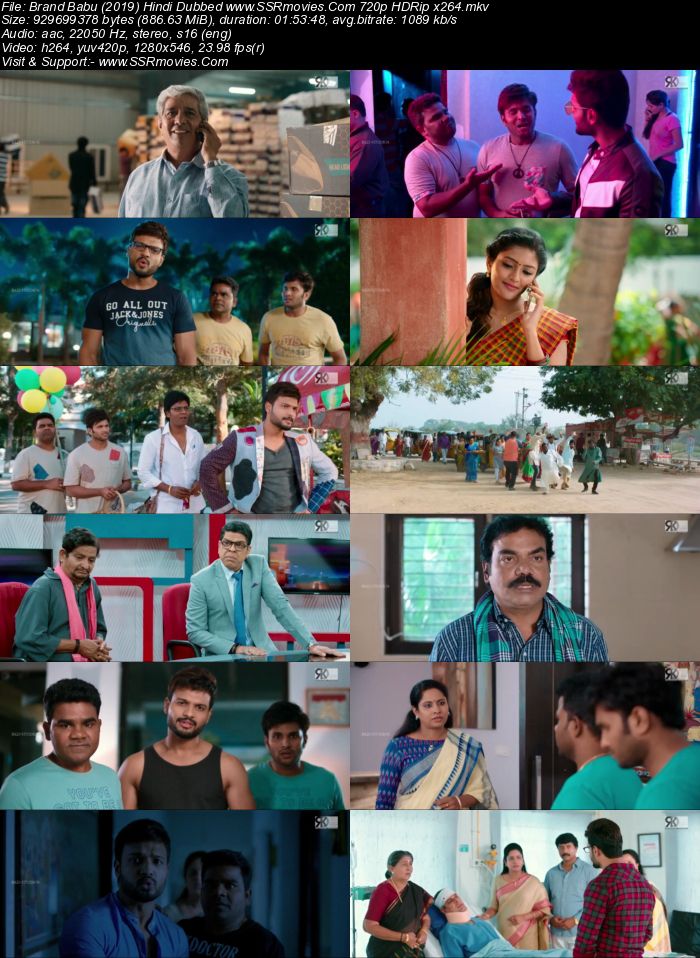 Brand Babu (2019) Hindi Dubbed 480p HDRip x264 350MB Movie Download