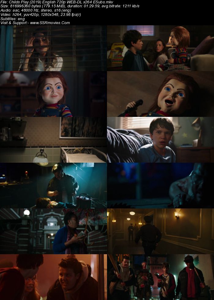 Childs Play (2019) English 480p WEB-DL x264 300MB ESubs Movie Download