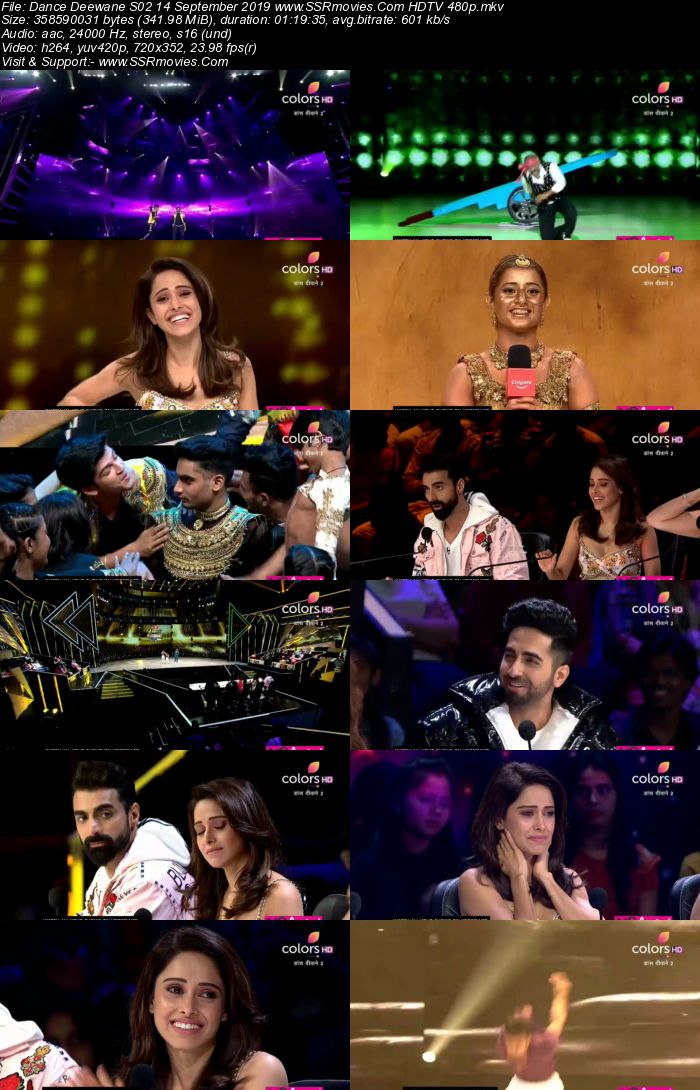 Dance Deewane S02 14 September 2019 HDTV 480p x264 350MB Download