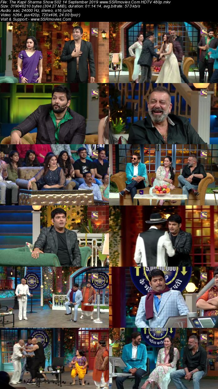 The Kapil Sharma Show S02 14 September 2019 Full Show Download HDTV HDRip 480p