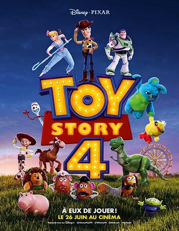 Toy Story 4 (2019) English 720p HDRip x264 800MB ESubs Movie Download