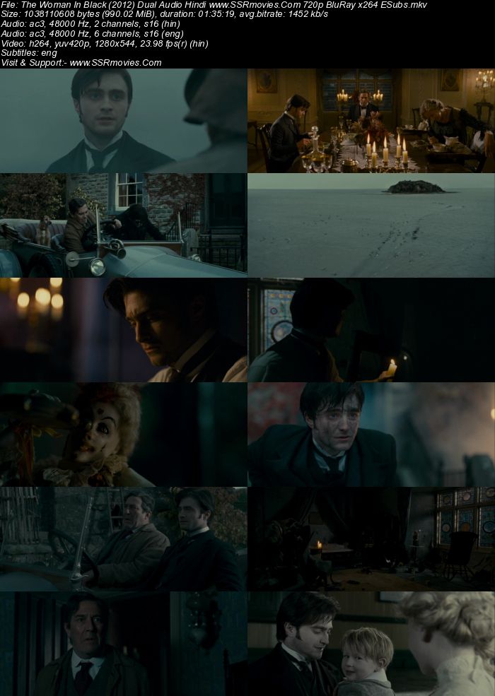 The Woman In Black (2012) Dual Audio Hindi 720p BluRay 950MB ESubs Movie Download