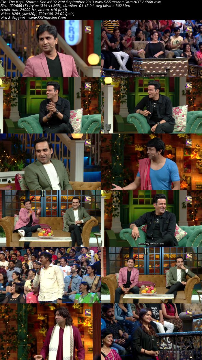 The Kapil Sharma Show S02 21 September 2019 Full Show Download HDTV HDRip 480p