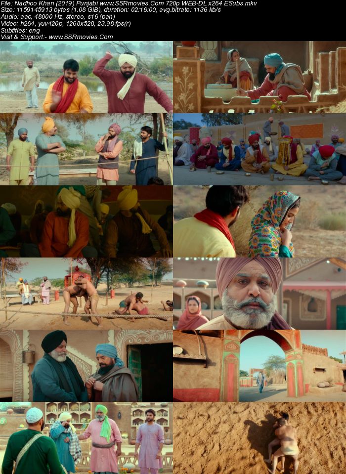 Nadhoo Khan (2019) Punjabi 720p WEB-DL x264 1.1GB ESubs Movie Download