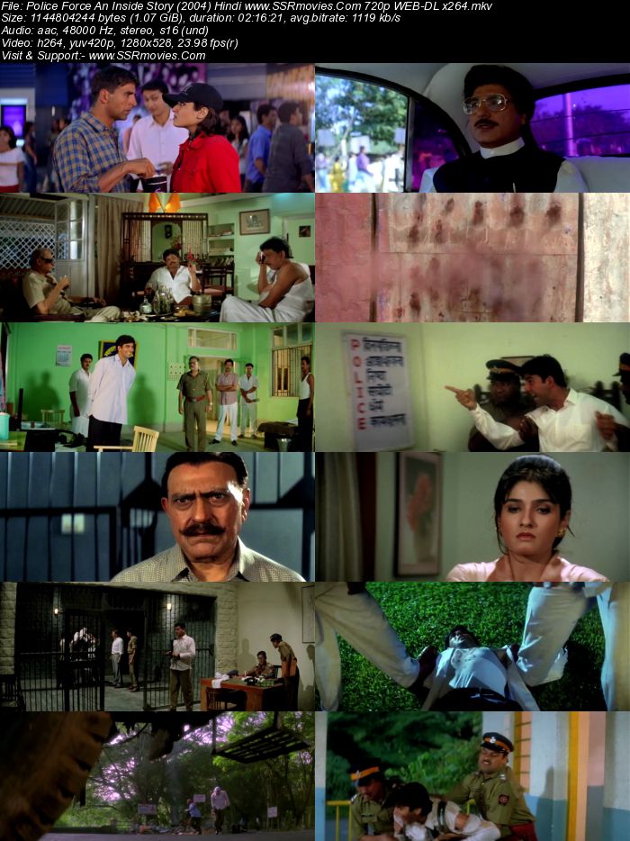 Police Force: An Inside Story (2004) Hindi 720p HDRip x264 1.1GB Movie Download