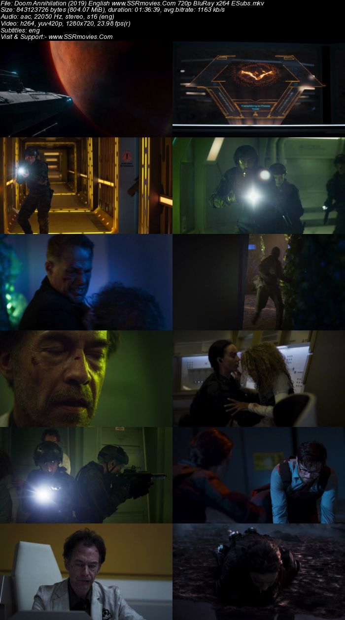 Doom Annihilation (2019) English 720p BluRay x264 800MB ESubs Movie Download