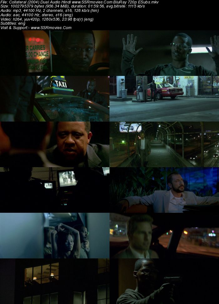 Collateral (2004) Dual Audio Hindi 720p BluRay x264 950MB ESubs Movie Download