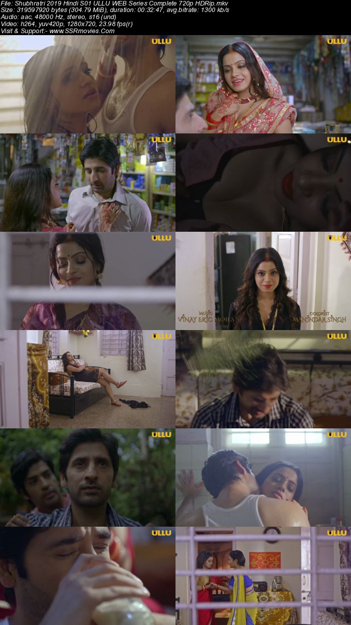 Shubhratri 2019 ULLU Hindi S01 Complete 720p HDRip 300MB Download