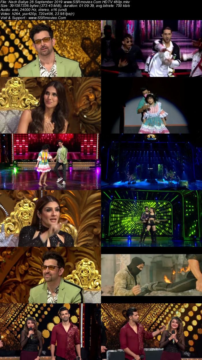 Nach Baliye 28 September 2019 HDTV 480p Full Show Download