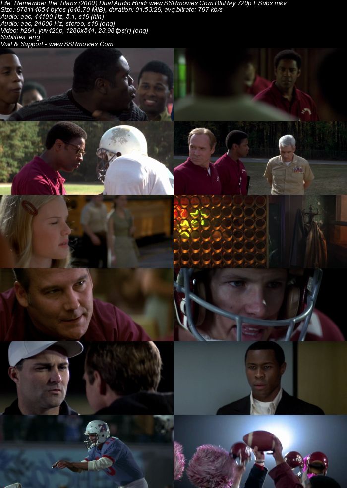 Remember the Titans (2000) Dual Audio Hindi 480p BluRay x264 400MB Movie Download