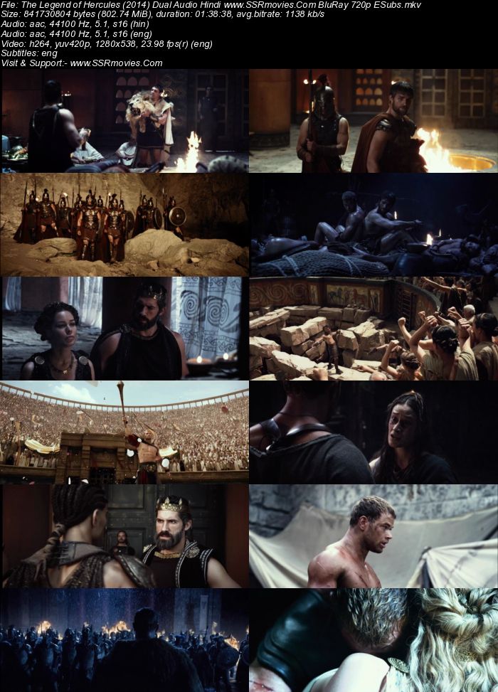 Legend of Hercules (2014) Dual Audio Hindi 480p BluRay 300MB ESubs Movie Download