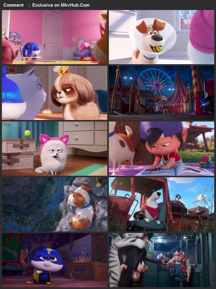 The Secret Life of Pets 2 2019 720p BluRay ORG Dual Audio In Hindi English