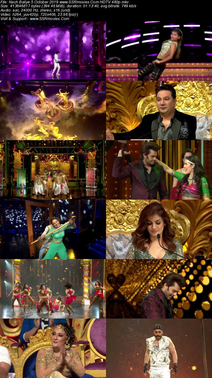 Nach Baliye 5 October 2019 HDTV 480p Full Show Download