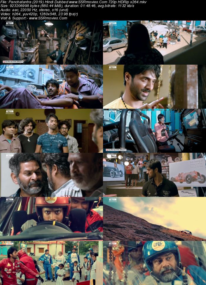 Panchatantra (2019) Hindi Dubbed 720p HDRip x264 850MB ESubs Movie Download