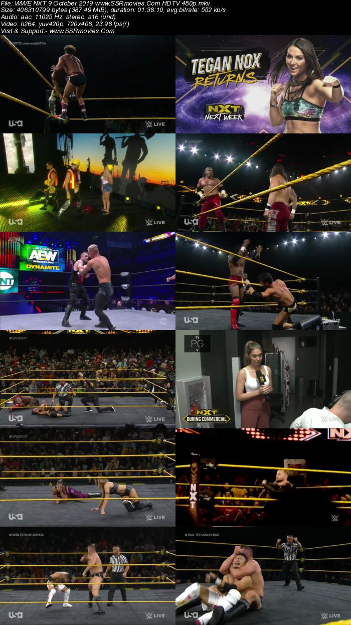 WWE NXT 9 October 2019 HDTV 480p Full Show Download WWE NXT 9 October 2019 HDTV 480p Full Show Download