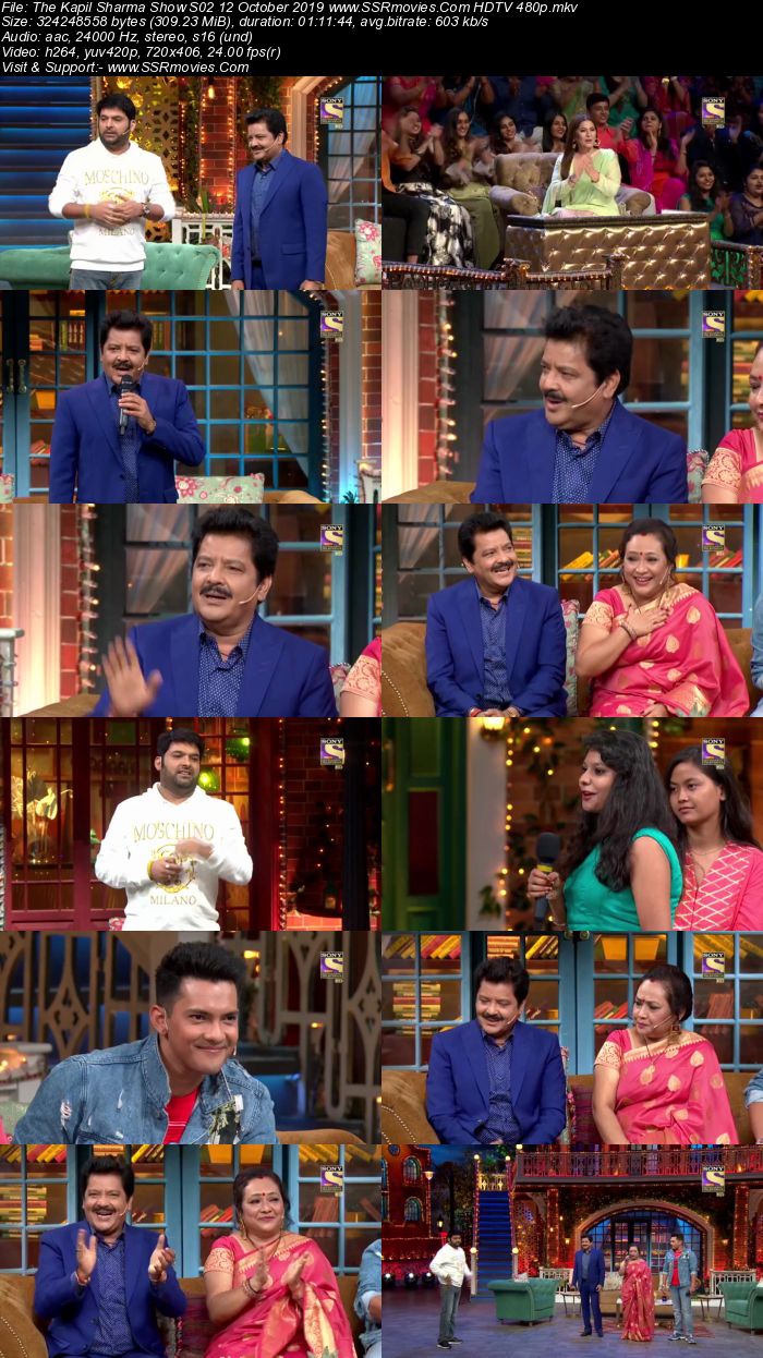 The Kapil Sharma Show S02 12 October 2019 Full Show Download HDTV HDRip 480p