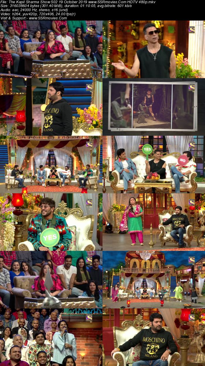 The Kapil Sharma Show S02 19 October 2019 Full Show Download HDTV HDRip 480p