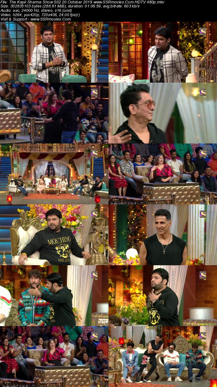 The Kapil Sharma Show S02 20 October 2019 Full Show Download HDTV HDRip 480p