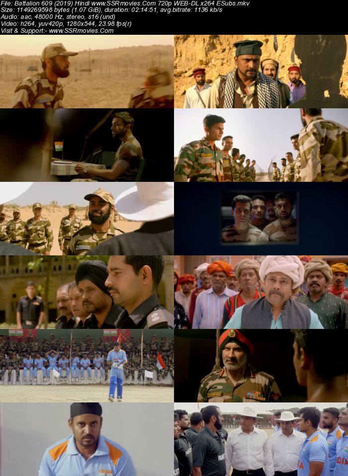 Battalion 609 (2019) Hindi 480p WEB-DL x264 400MB Movie Download