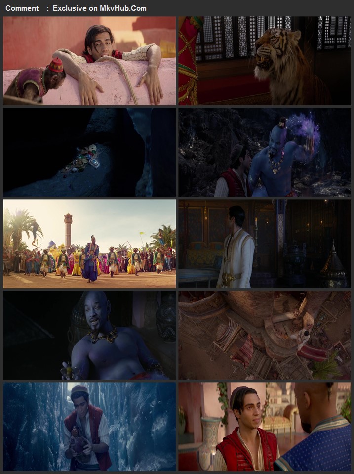 Aladdin 2019 720p BluRay ORG Dual Audio In Hindi English