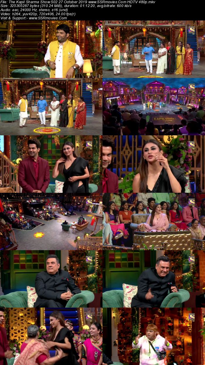 The Kapil Sharma Show S02 27 October 2019 Full Show Download HDTV HDRip 480p