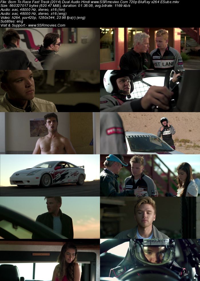 Born To Race Fast Track (2014) Dual Audio Hindi 480p BluRay 300MB Movie Download