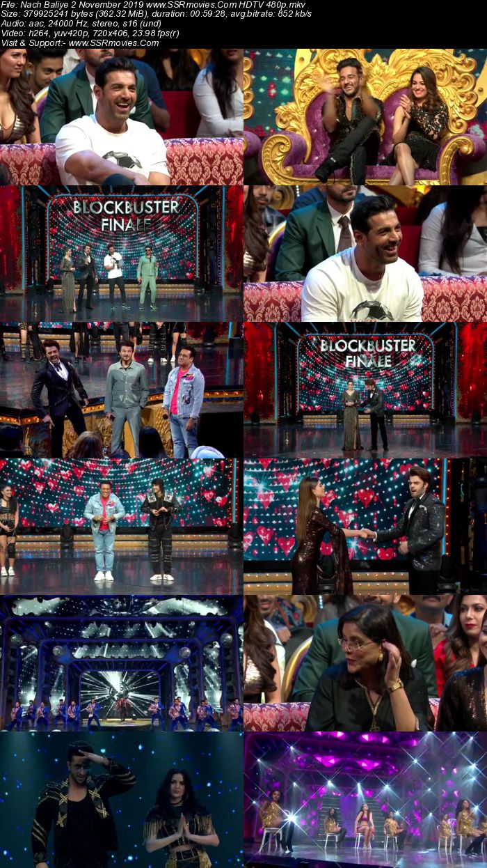 Nach Baliye 2 November 2019 HDTV 480p Full Show Download