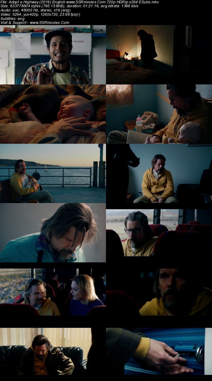 Adopt a Highway (2019) English 720p WEB-DL x264 800MB ESubs Movie Download