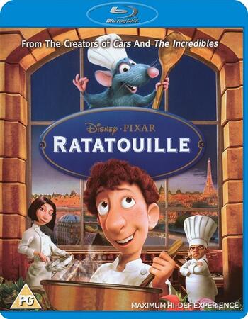 Ratatouille (2007) Dual Audio Hindi 720p BluRay x264 850MB ESubs Movie Download