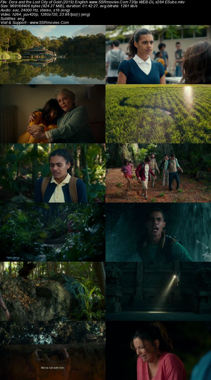 Dora and the Lost City of Gold (2019) English 720p WEB-DL x264 ESubs Movie Download