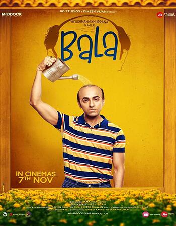 Bala (2019) Hindi 720p 480p pDVDRip x264 Download