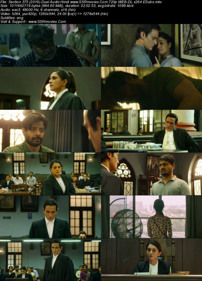 Section 375 (2019) Hindi 480p WEB-DL x264 350MB ESubs Movie Download