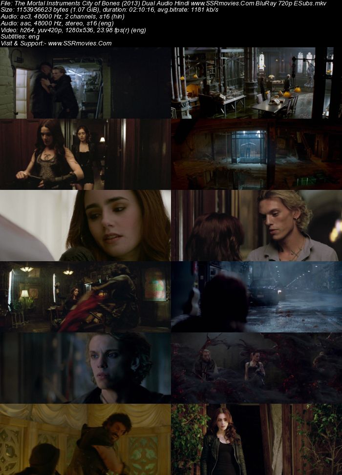 The Mortal Instruments (2013) Dual Audio Hindi 480p BluRay 400MB ESubs Movie Download