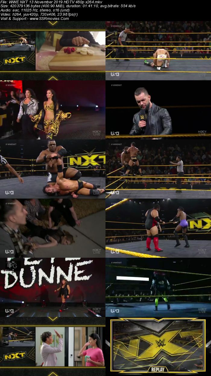 WWE NXT 13 November 2019 HDTV 480p Full Show Download