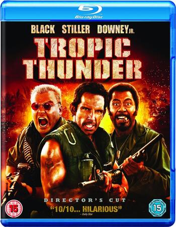 Tropic Thunder (2008) Dual Audio Hindi 720p BluRay x264 900MB ESubs Movie Download